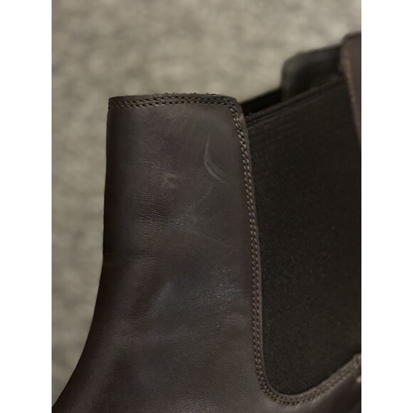 Cole Haan Men's 11.5 Hawthorne Chelsea Boot Dark Chocolate Leather C38727 - Picture 9 of 11